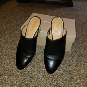 Black Madewell Mules